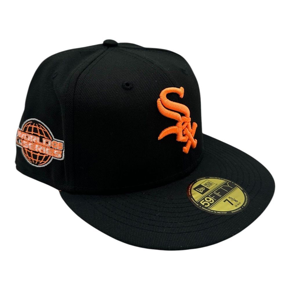 New Era 59Fifty Chicago White Sox SummerPop Hat Cap 7 5/8 2005 World Series MLB